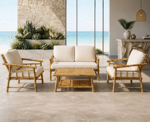 פינת ישיבה מבמבוק דגם טהיטי ARAVA