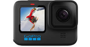 מצלמת אקסטרים GoPro  10 Black + מוט מקורי SP מתנה יד שניה במצב חדש !!!