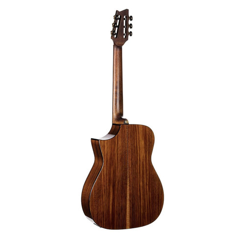 גיטרה קלאסית מוגברת Cort Luxe Nylon Frank Gambale עם ארגז קשיח