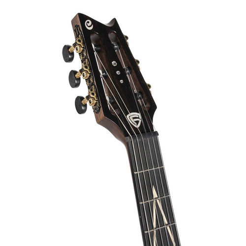 גיטרה קלאסית מוגברת Cort Luxe Nylon Frank Gambale עם ארגז קשיח