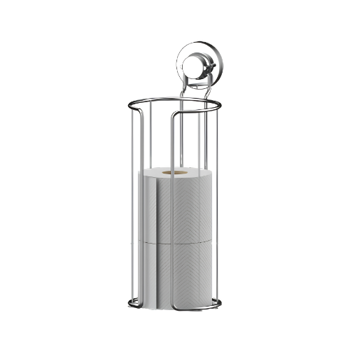 מעמד לנייר טואלט חמת בייסיקס 5302008 | תליית ואקום | כרום