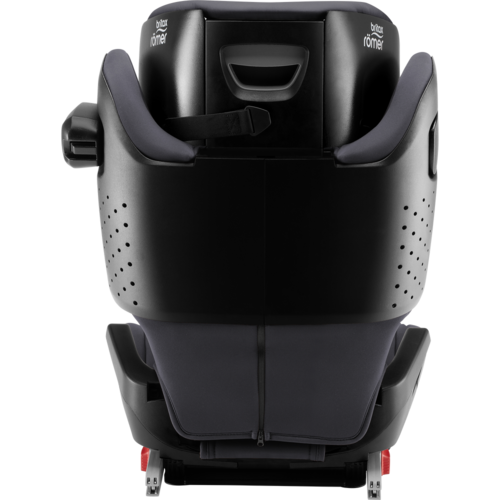בוסטר לילדים קידפיקס פרו Kidfix PRO עם חיבור איזופיקס, אפשרות השכבה ובדים מנדפי זיעה - אפור