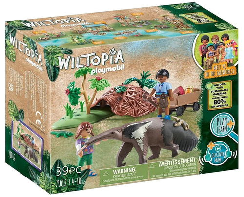 Wiltopia וילטופיה - טיפול במשפחת דוב נמלים ביער האמזונס 39 חלקים 71012