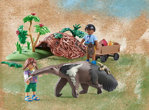 Wiltopia וילטופיה - טיפול במשפחת דוב נמלים ביער האמזונס 39 חלקים 71012