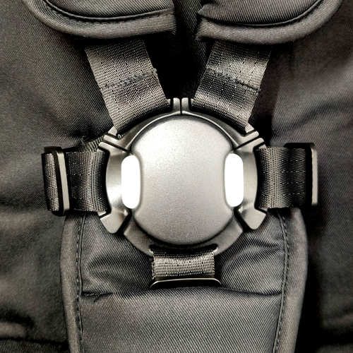 עגלה משולבת LEGACY PRO עם סל שכיבה מתקפל מבית BabySafe (שחור)