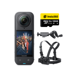 מצלמה וקיט אביזרים לאופניים Insta360 X5 Bike Cycling Bundle