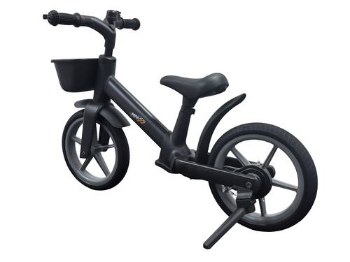 אופני איזון לילדים Premium B1 - שלדת פולימר קלה עם בלם יד צבע:שחור