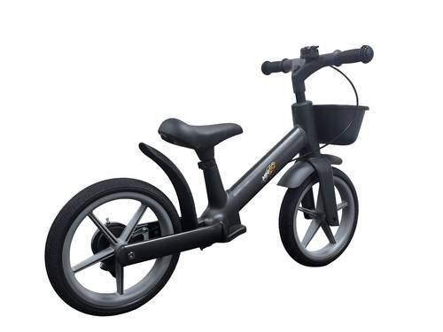 אופני איזון לילדים Premium B1 - שלדת פולימר קלה עם בלם יד צבע:שחור