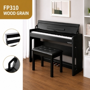 פסנתר שחור FP310 נייח 88 קלידים (מלאים) כולל פדל SUSTAIN