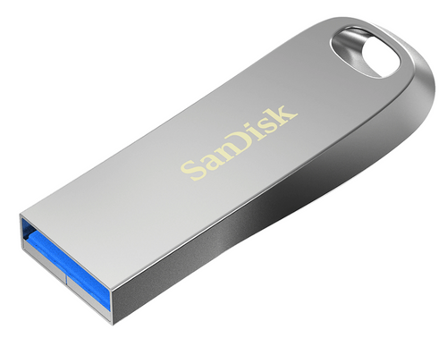 זיכרון נייד SanDisk Ultra Luxe USB 3.1 128GB Silver