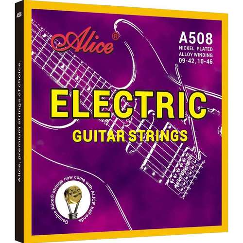 סט מיתרים 0.09 לגיטרה חשמלית 9-42 ALICE A508-SL