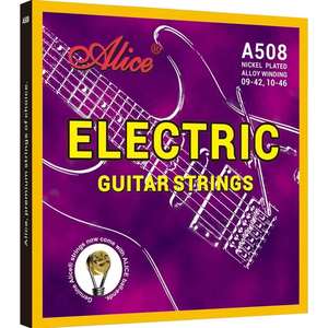 סט מיתרים 0.09 לגיטרה חשמלית 9-42 ALICE A508-SL