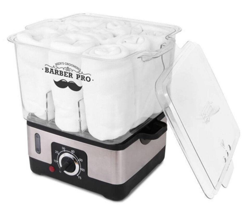 מחמם ומאדה מגבות מקצועי BARBER PRO TSC002