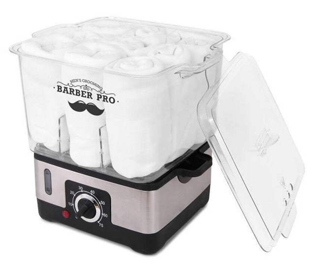 מחמם ומאדה מגבות מקצועי BARBER PRO TSC002 