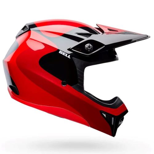 קסדת רכיבה בל אדום/ שחור – BELL MX-10 MIPS RED/ BLACK