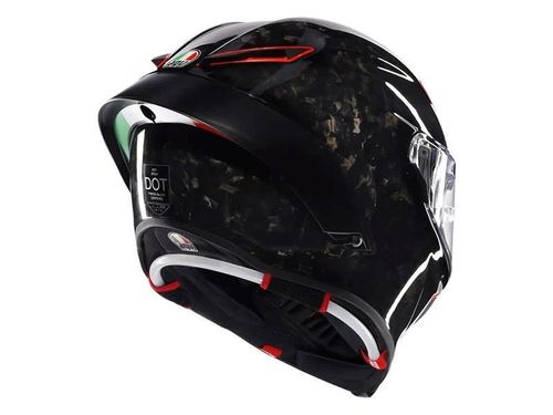 קסדה מלאה צבע שחור דגם AGV PISTA GPRR ITALIA FORGIATO CARBON