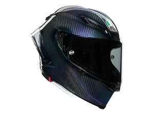 קסדה מלאה צבע אירידיום דגם AGV PISTA GPRR IRIDIUM CARBON