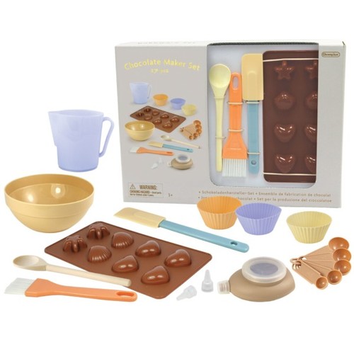 סט להכנת שוקולד לילדים הכולל 17 חלקים (17pcs Deluxe Chocolate Maker Set) מבית Champion.