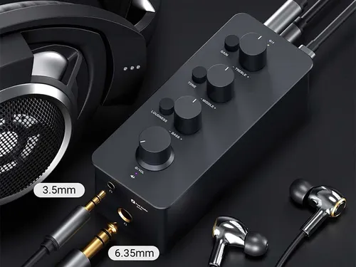 Fosi Audio SK01 - מגבר אוזניות ואקולייזר שולחני