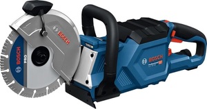 מסור עגול נטען לבטון BOSCH GCS 18V-230 - גוף בלבד