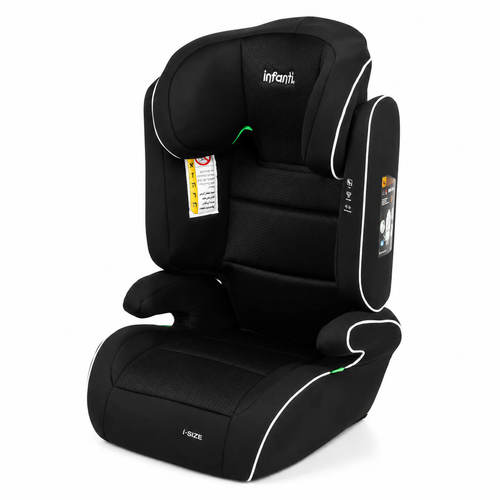 בוסטר גב הופך לבוסטר ללא גב שחור Infanti Sport 