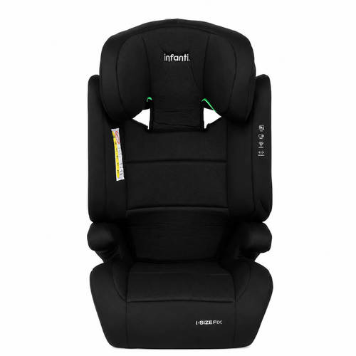 בוסטר גב איזופיקס הופך לבוסטר ללא גב שחור Infanti Sport Fix 