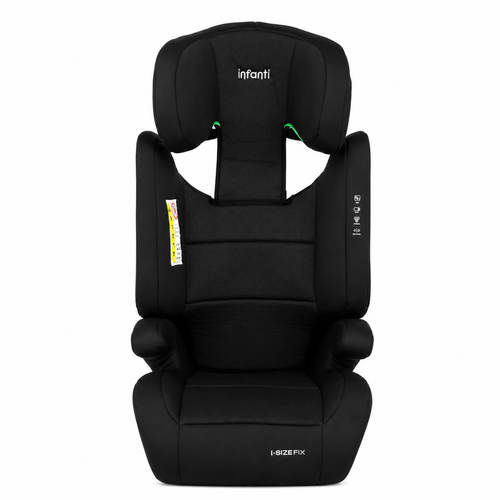 בוסטר גב איזופיקס הופך לבוסטר ללא גב שחור Infanti Sport Fix 