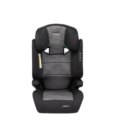 בוסטר גב איזופיקס הופך לבוסטר ללא גב אפור Infanti Sport Fix 