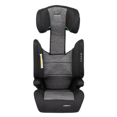 בוסטר גב איזופיקס הופך לבוסטר ללא גב אפור Infanti Sport Fix 