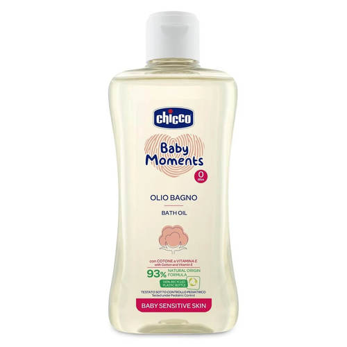 שמן אמבט לתינוק Chicco Baby Moments 