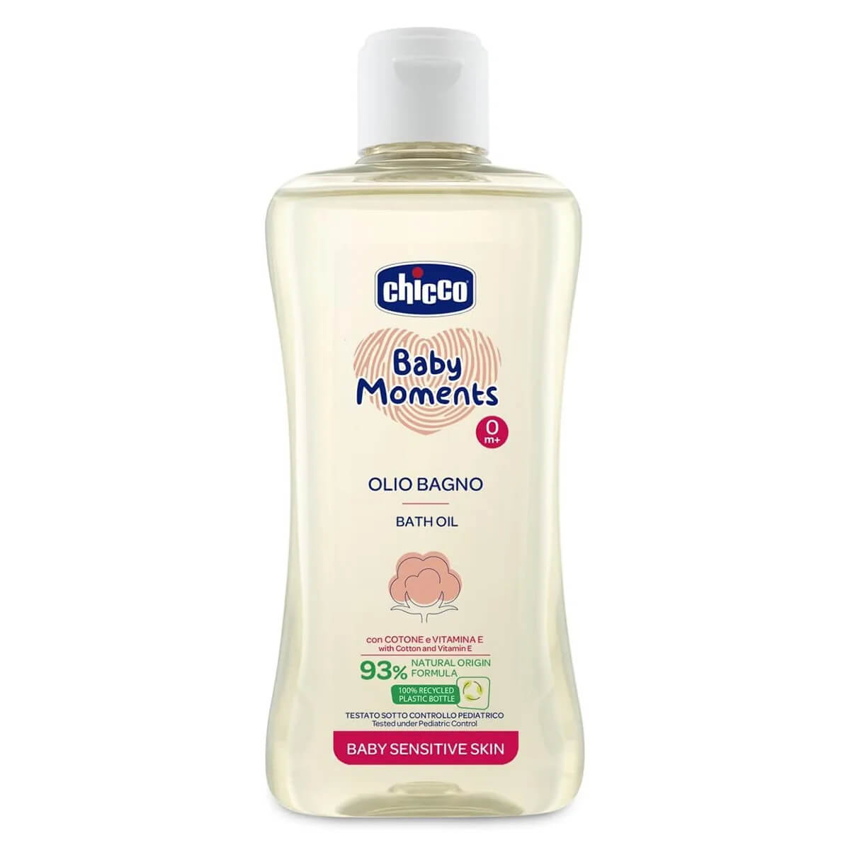 שמן אמבט לתינוק Chicco Baby Moments 