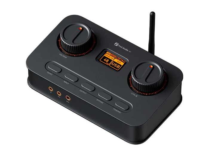 Fosi Audio K7 - ממיר DAC ומגבר אוזניות שולחני לגיימינג