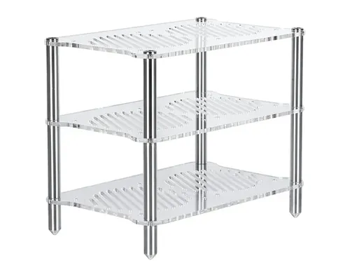 Fosi Audio Acrylic Rack - מעמד אקרילי 3 קומות לרכיבי אודיו