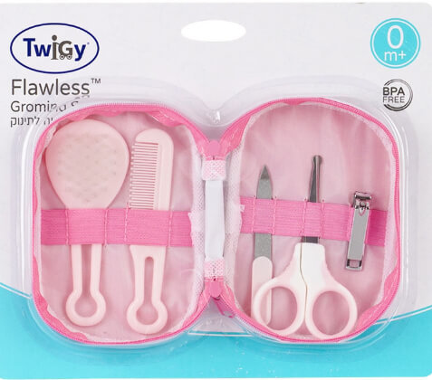 סט טיפוח לתינוק ורוד Twigy