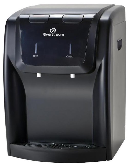 בר מים קומפקטי מתקדם צבע שחור RiverStream