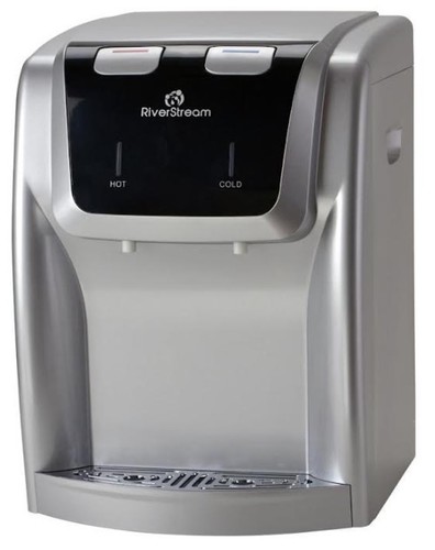 בר מים קומפקטי מתקדם צבע כסף RiverStream