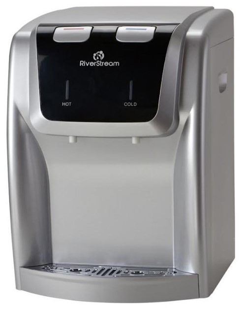 בר מים קומפקטי מתקדם צבע כסף RiverStream