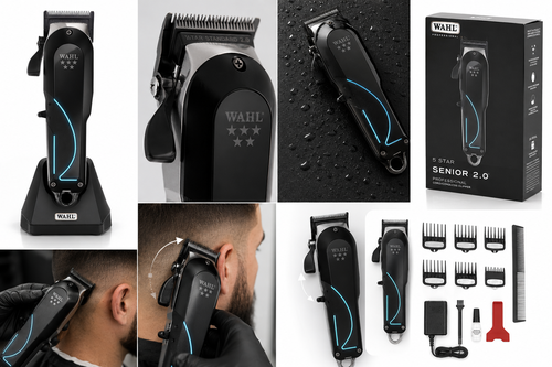 מכונת תספורת מקצועית WAHL 5 Star Senior 2.0 – מנוע Brushless ‏8,000 סל״ד