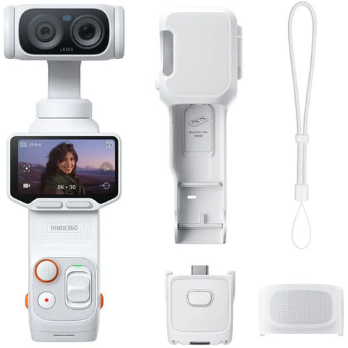 מצלמה Insta360 Luna Ultra Standard Combo (Stellar White)