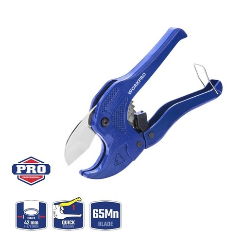 חותך צנרת 42 ממ שחרור מהיר WORKPRO