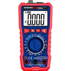 רב מודד חשמל דיגיטלי WORKPRO