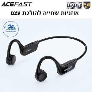 אוזניות הולכת עצם ACEFAST N10 לשחייה ולספורט עם Bluetooth 6.0, זיכרון 8GB ועמידות IP68