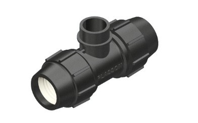מחבר T פלסאון 25*3/4*25 חוץ