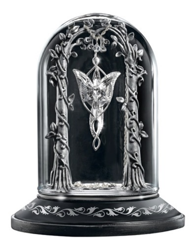מעמד תצוגה לתליון Evenstar של ארוון – שר הטבעות | Arwen Evenstar Pendant Display – The Lord of the Rings