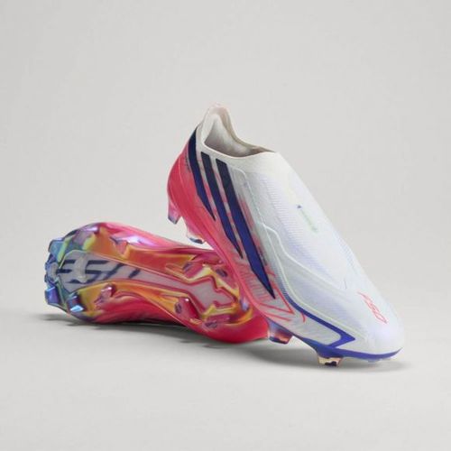 נעלי כדורגל מקצועיות אדידס בלי שרוכים adidas F50 Hyperfast Elite LL FG מונדיאל 2026