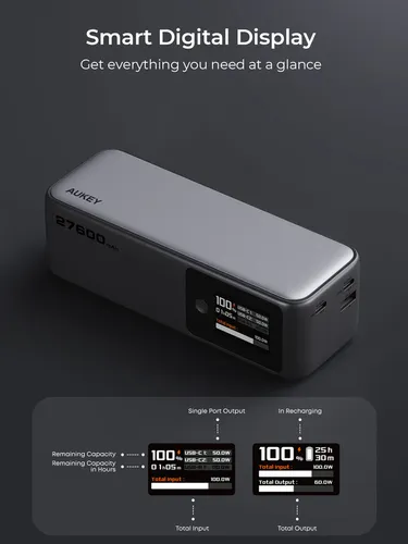 מטען נייד מהיר BeeTech Aukey PB-Y63 