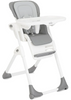 כסא אוכל מפואר לתינוק Mimzy Recline עם 3 מגשים וריפוד כפול - Arctic