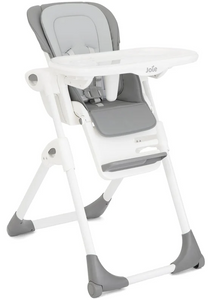 כסא אוכל מפואר לתינוק Mimzy Recline עם 3 מגשים וריפוד כפול - Arctic