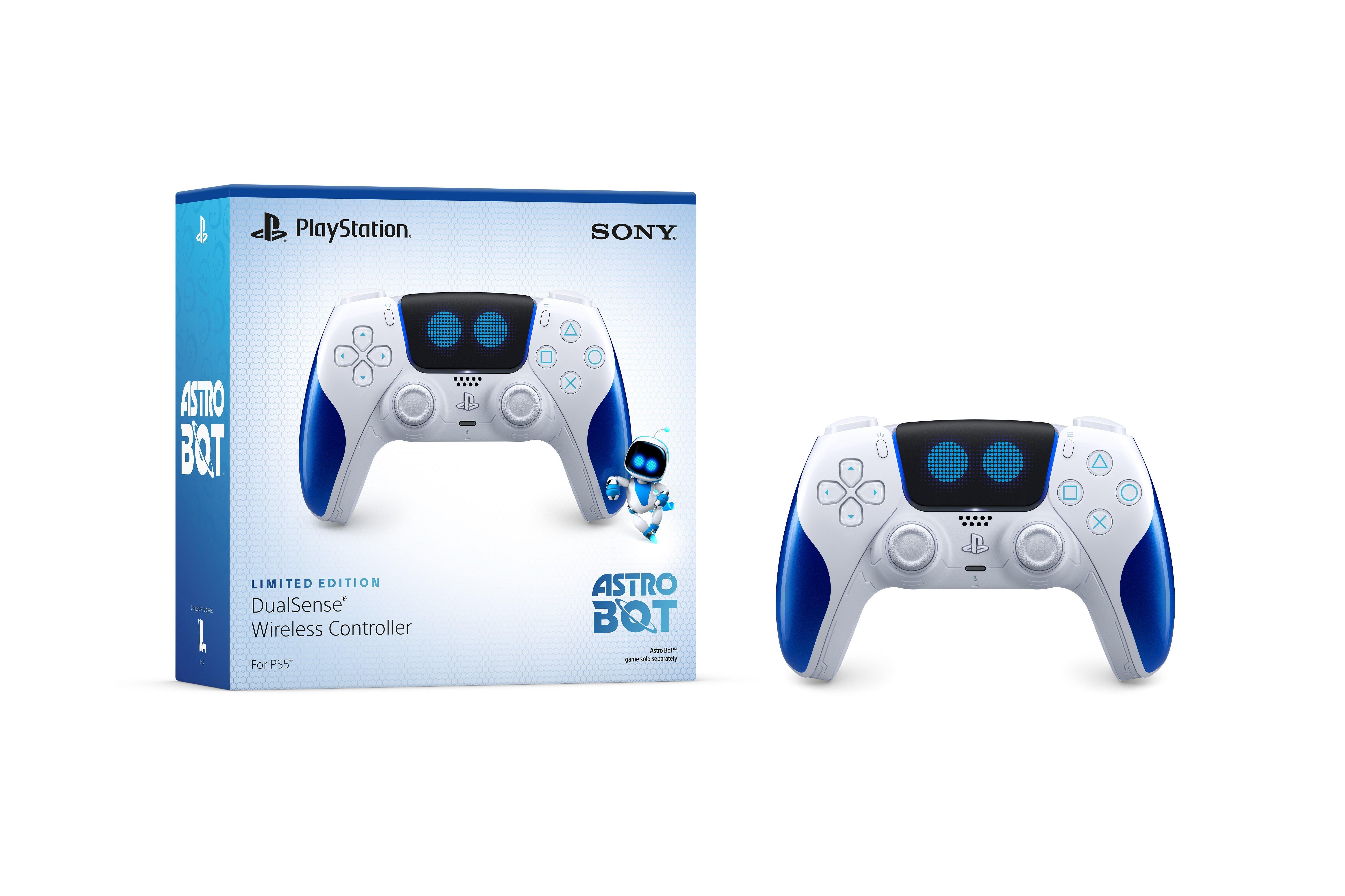 בקר משחק אלחוטי Sony PlayStation DualSense V2 PS5 - מהדורה מוגבלת Astro Bot V2
