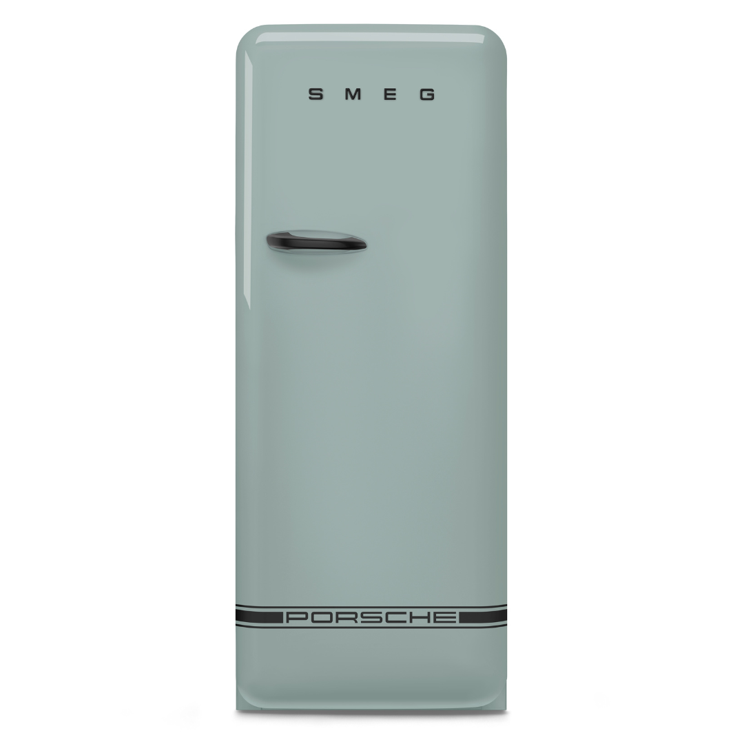 מקרר רטרו ירוק ערפל שת”פ SMEG ופורשה